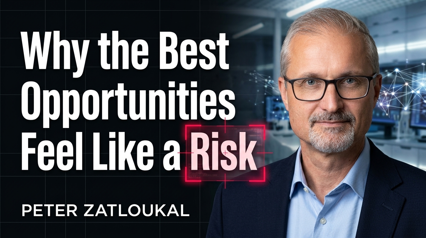 Peter Zatloukal on Why the Best Opportunities Feel Like a Risk